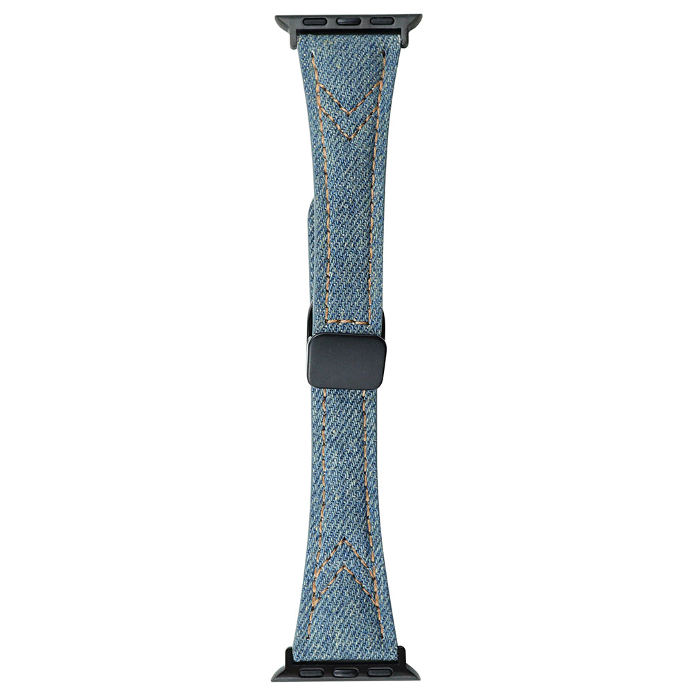 For Apple Watch Series 9 8 7 41mm 6 5 4 SE SE (2022) SE (2023) 40mm 3 2 1 38mm Canvas Watch Band Magnetic Buckle Wrist Strap For Apple Watch Series 9 8 7 41mm 6 5 4 SE SE (2022) SE (2023) 40mm 3 2 1 38mm Canvas Watch Band Magnetic Buckle Wrist Strap